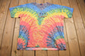Vintage 1990s No Problem Jamaica Embroidered Tie Dye Souvenir T Shirt
