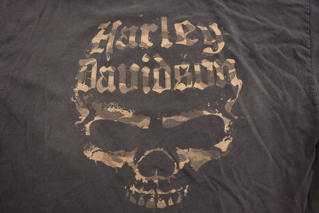 Vintage 1990s Tacoma Washington Harley Davidson T-Shirt