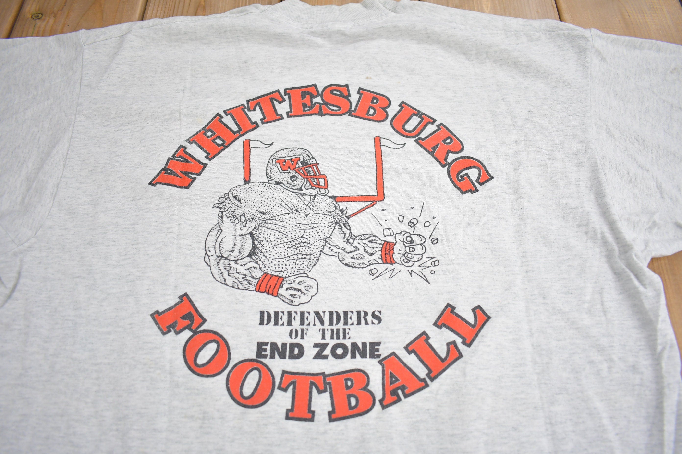 Vintage 1997 Whitesburg Football Graphic T Shirt