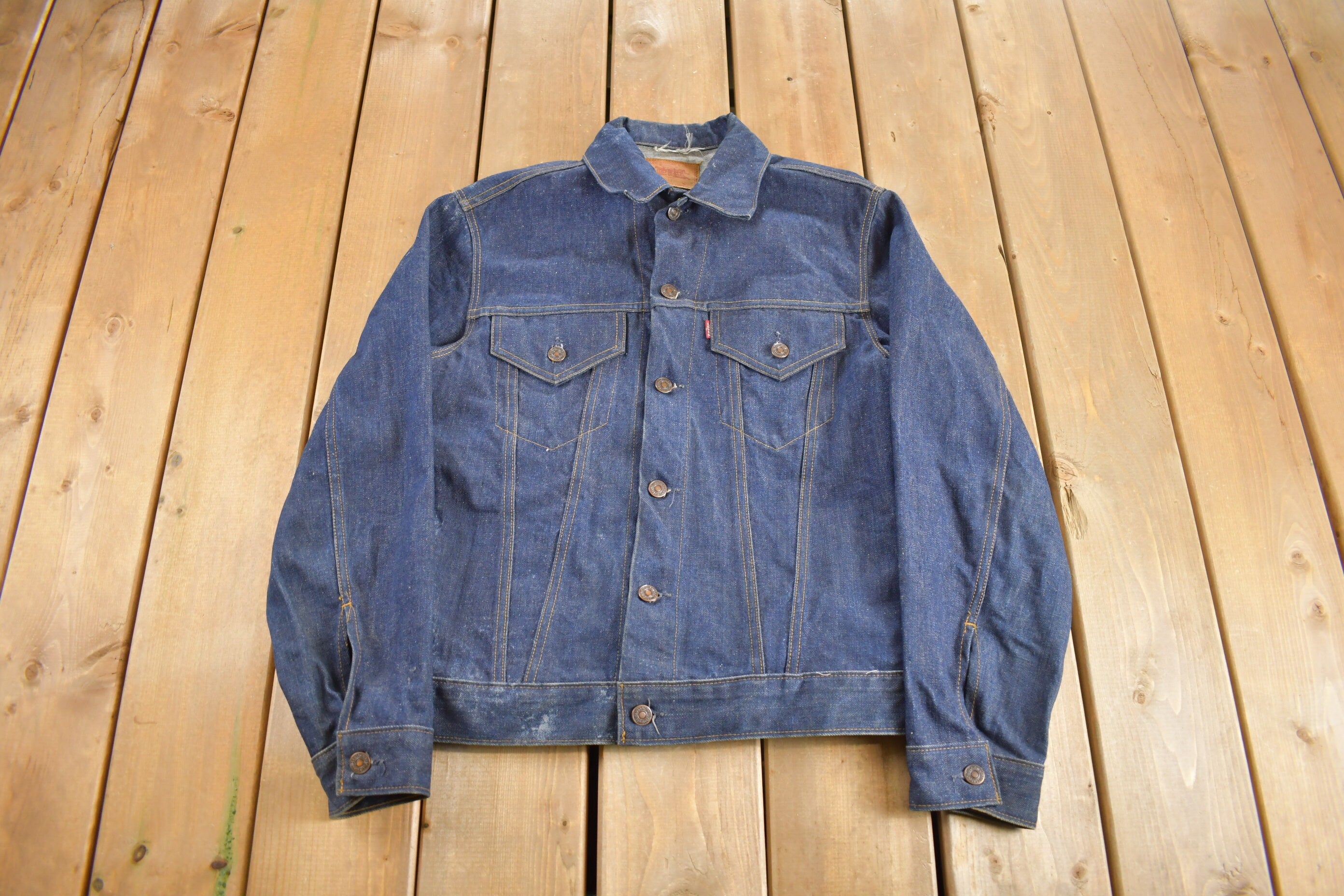 Vintage 1970s Levi's Type 3 Denim Jacket / Vintage Jean Jacket / True Vintage / Vintage Levi's / Trucker Jacket