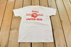 Vintage 1985 United Run Graphic Souvenir T-Shirt Men's S