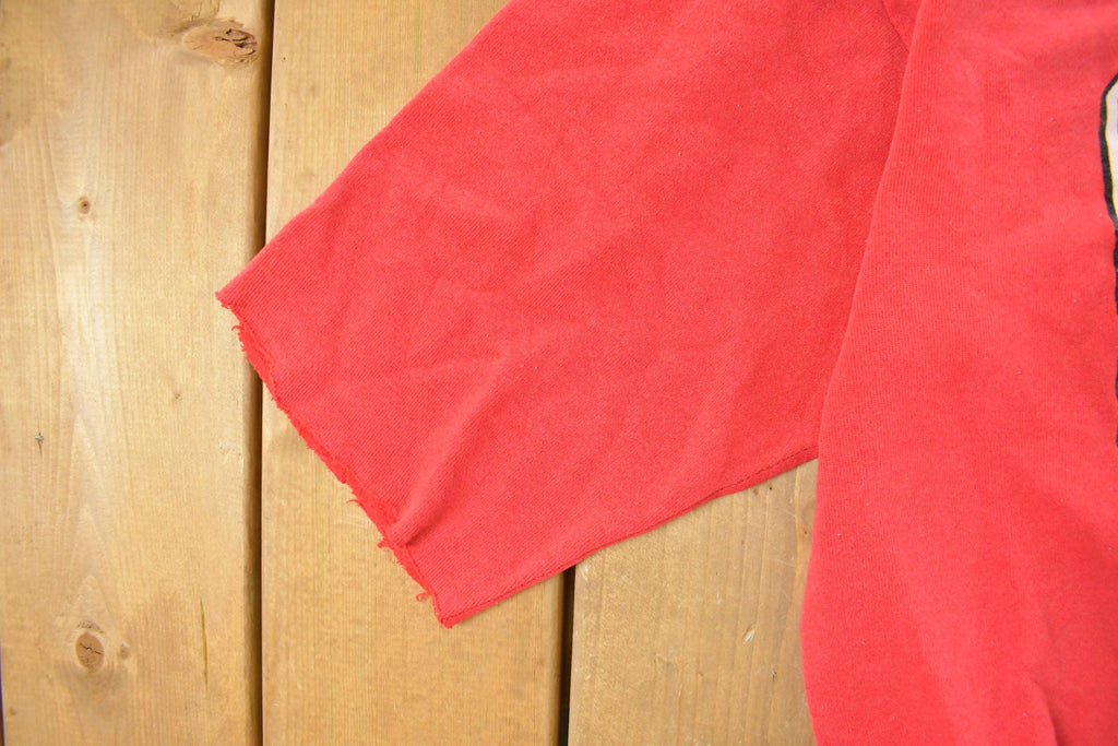 Vintage 1990s Ohio State Buckeyes Short Sleeve Crewneck Sweatshirt Men's Small