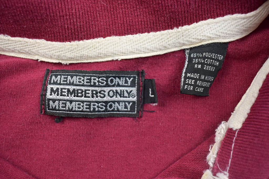 Vintage 1990s Members Only Collared Sweatshirt