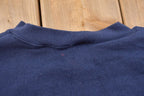 Vintage 1990s Discus Athletic Blank Navy Blue Crewneck Sweatshirt