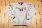 Vintage 1990s Leesport Minnesota Vikings NFL Crewneck Sweatshirt Men's XXL