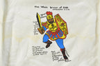 Vintage 1980s Ephesians 6:11-18 Whole Armour of God Crewneck Sweatshirt Men's S