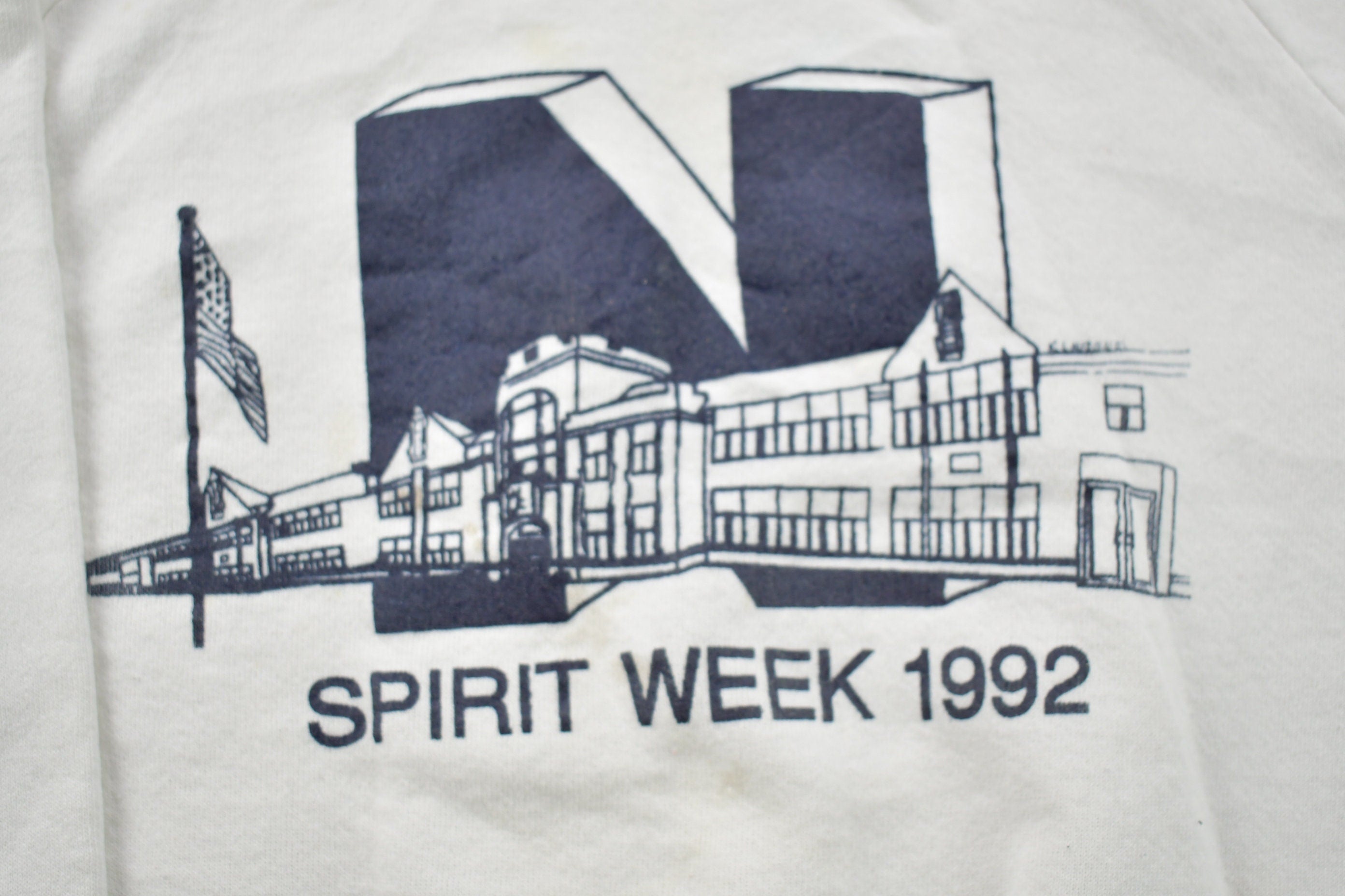 Vintage 1990s Spirit Week Crewneck Sweatshirt