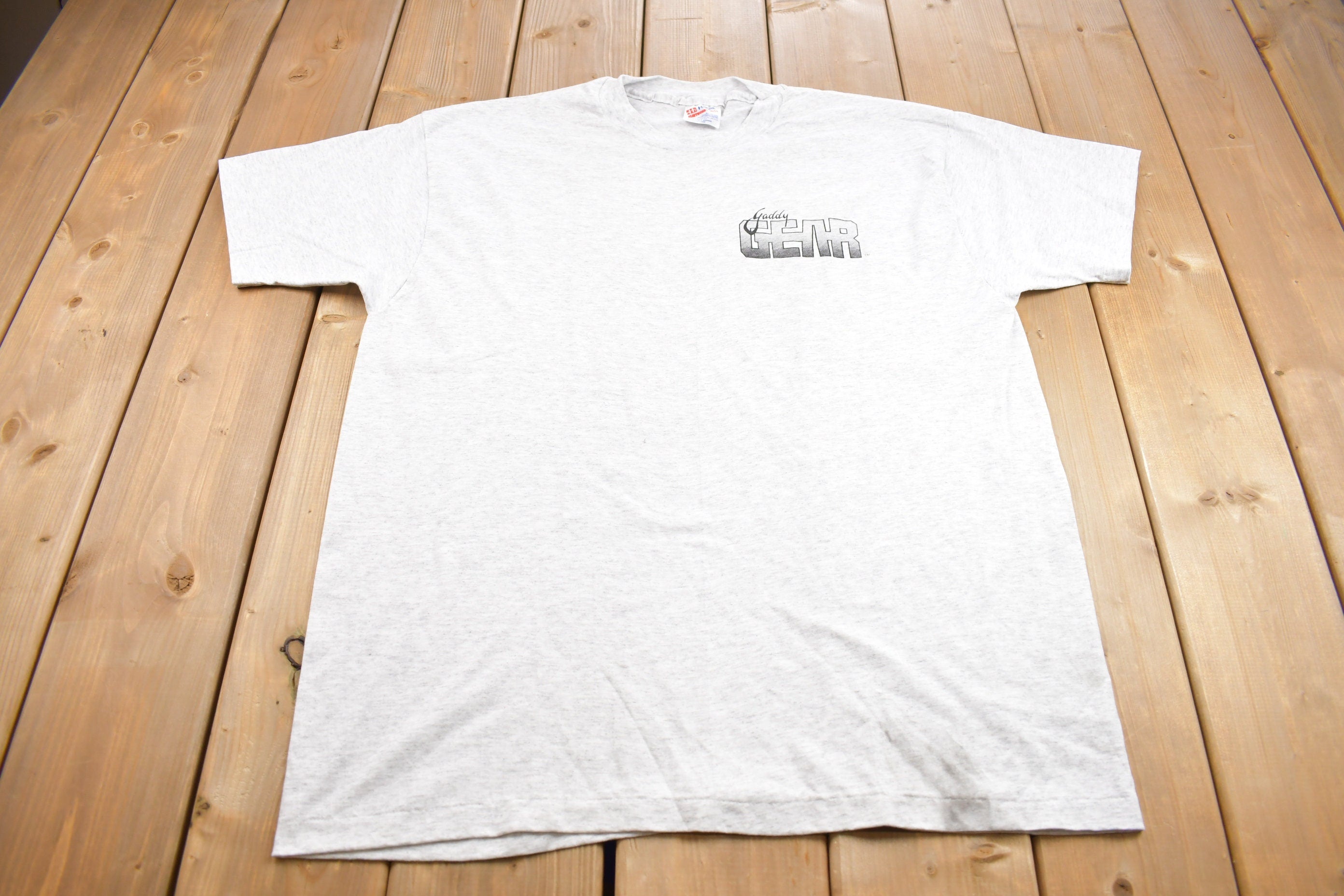 Vintage 1990s Gaddy Gear Smashed Backboard Graphic T Shirt