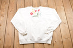 Vintage 1989 Raglan Floral Crewneck Sweatshirt