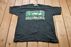 Vintage 1990s Panama Jack Flamingo Graphic T-Shirt / Streetwear Fashion / Made In USA / Vacation Tee / Travel & Tourism / Single Stitch