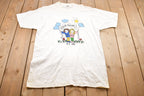 Vintage 1990s Fruit Of The Loom Friends Forever Graphic T-Shirt /