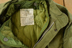 Vintage 1968 Military Hooded Lined Parka Jacket Men's Medium