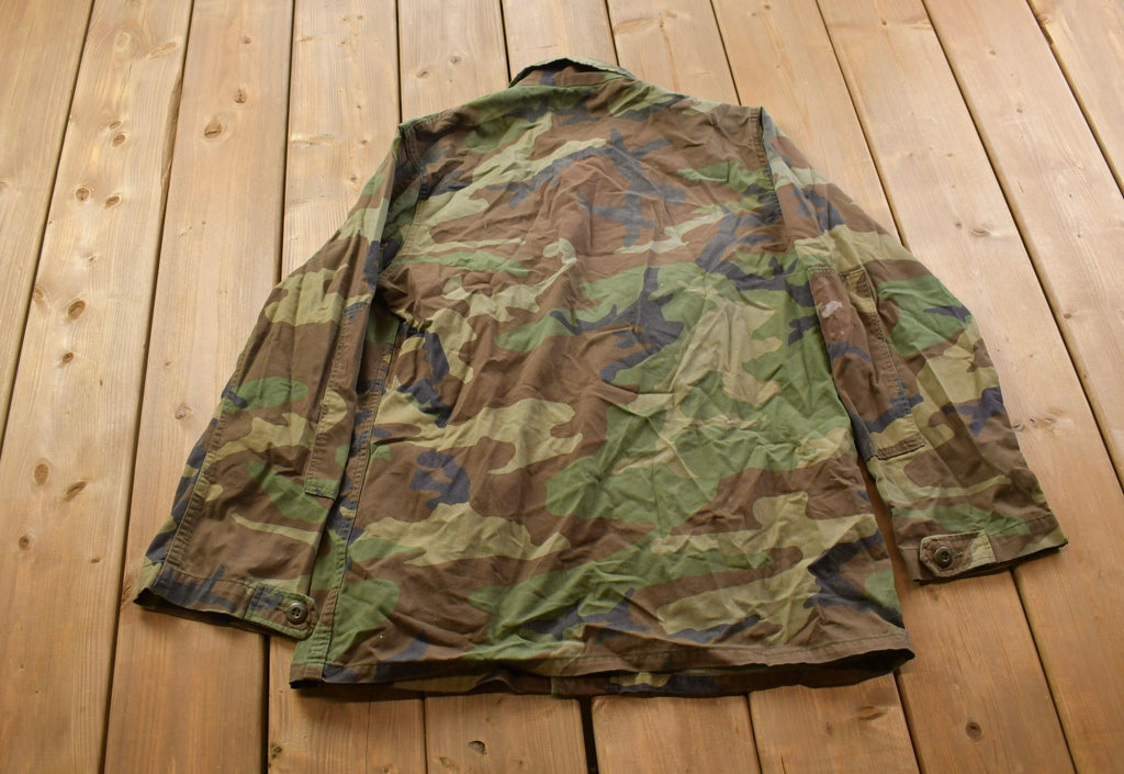 Vintage Military Button Up Shirt