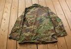 Vintage Military Button Up Shirt