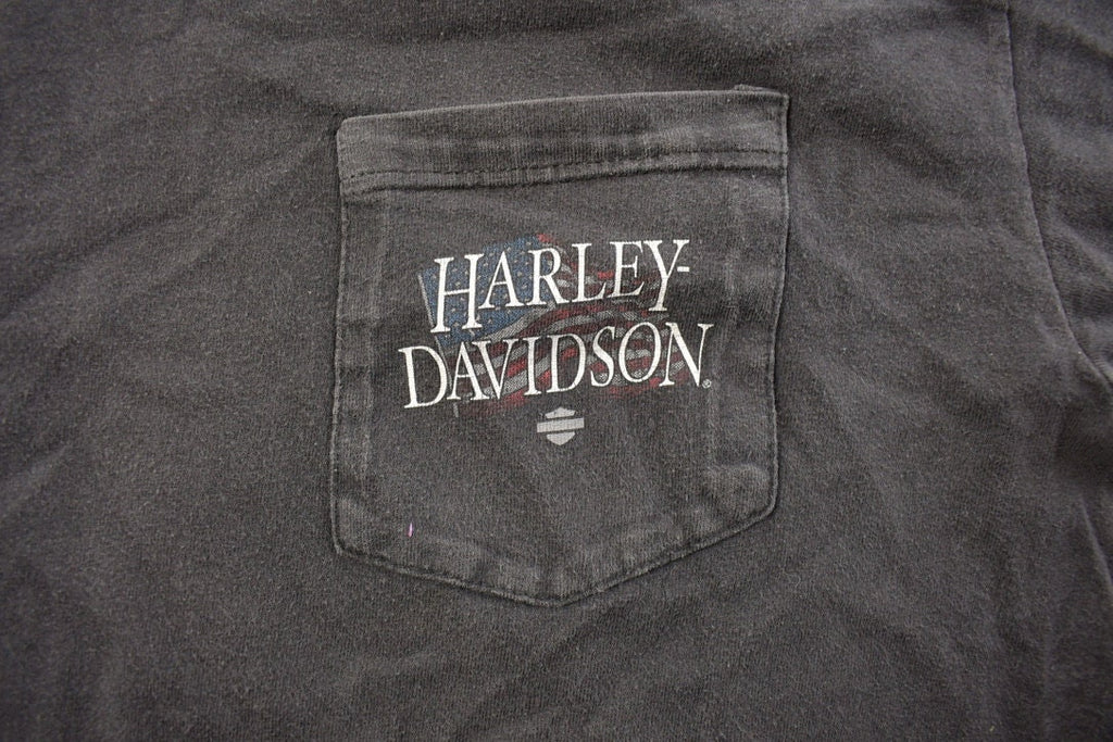 Vintage 1990s Lake Erie Harley Davidson T-Shirt