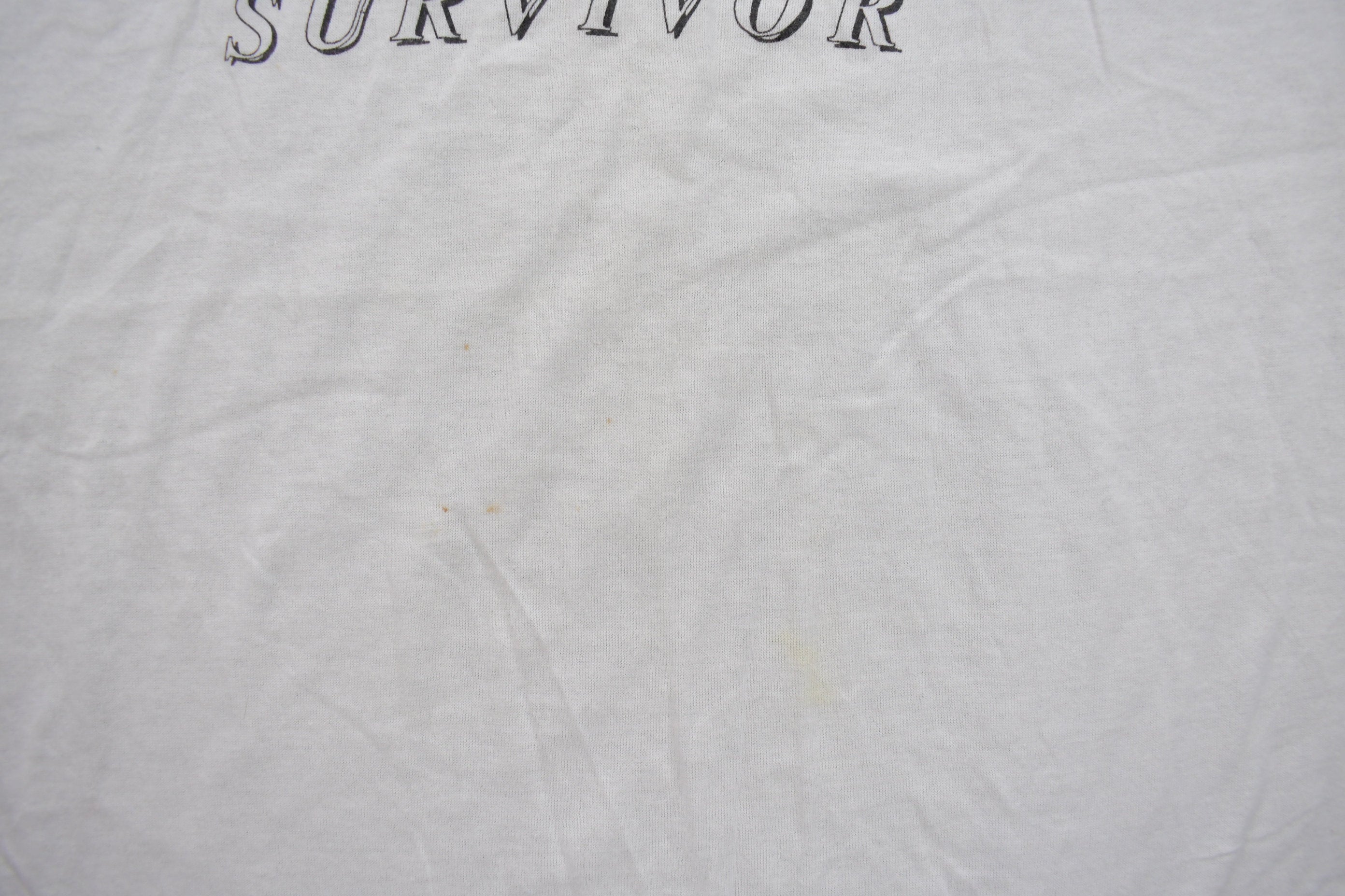 Vintage 1980s CPC Survivor Hugger Graphic T Shirt