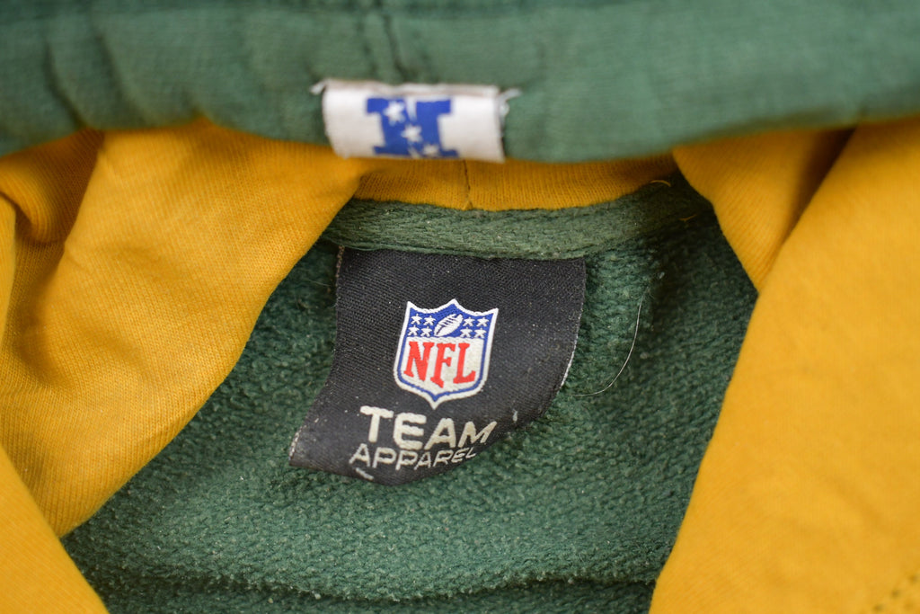Vintage 1990s NFL Green Bay Packers Hoodie Sweatshirt / Made In USA / Football / Fan Gear / Sportswear / Americana