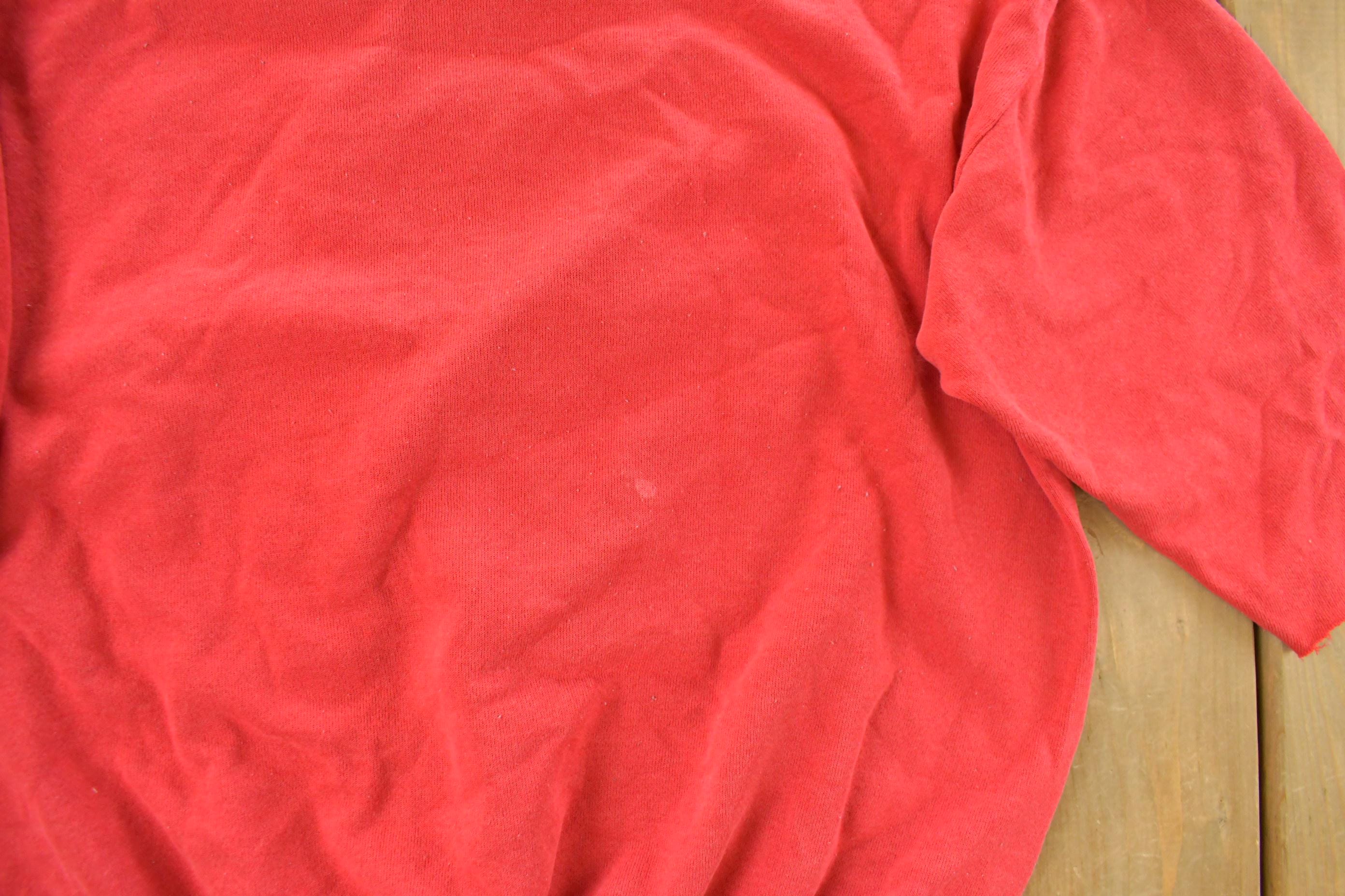 Vintage 1990s Ohio State Buckeyes Short Sleeve Crewneck Sweatshirt Men's Small