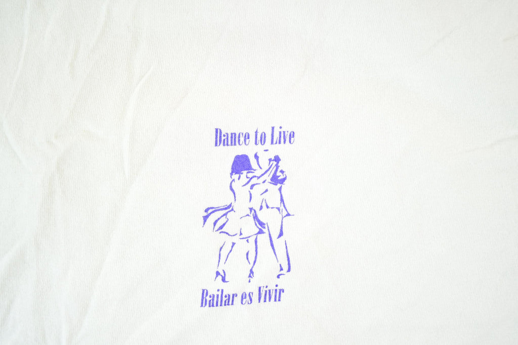 Vintage 1990s Dance To Live Souvenir T-Shirt Women's L