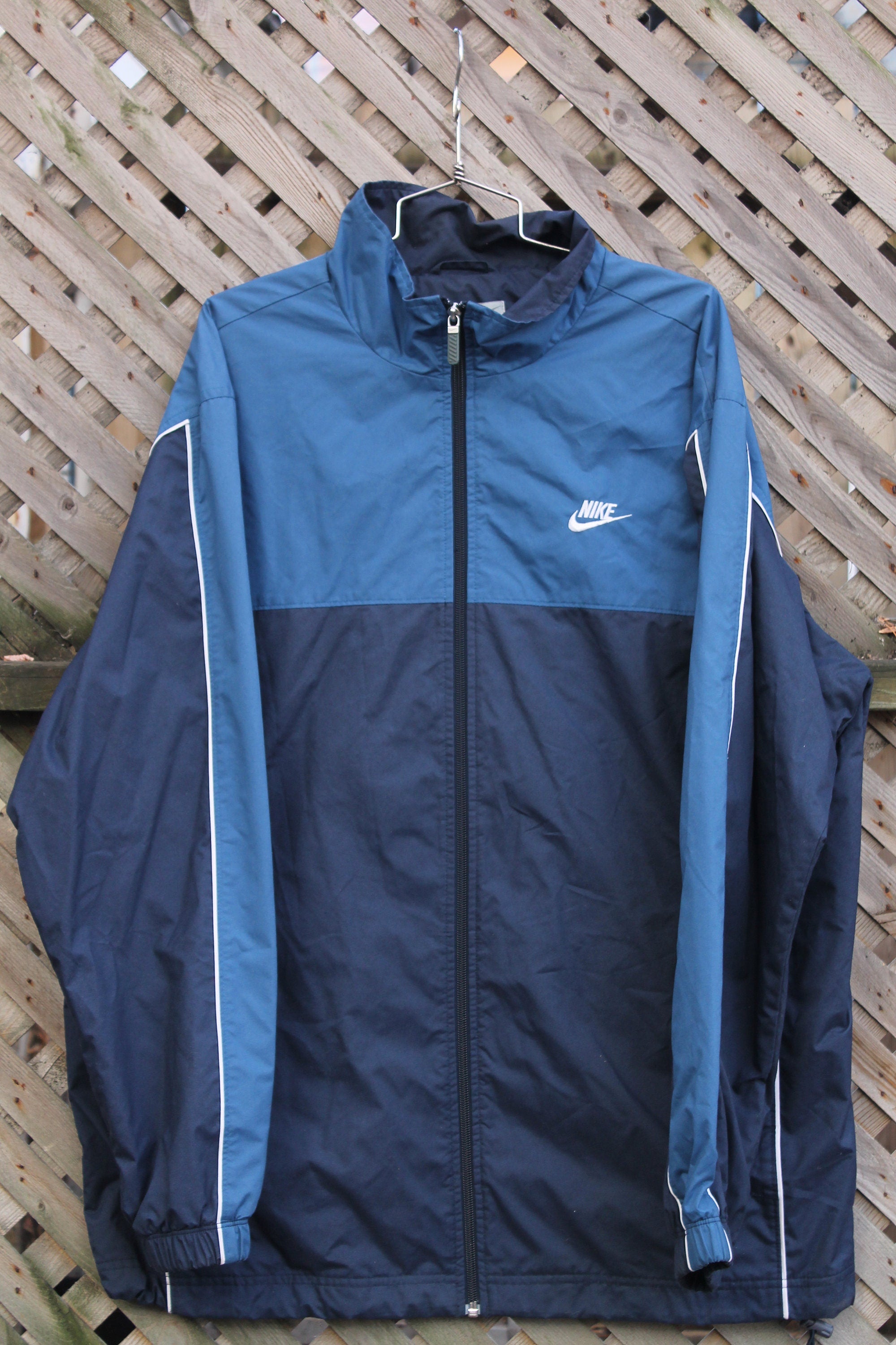 Vintage Y2K Nike Mini Swoosh Windbreaker Jacket