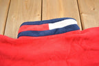 Vintage 1990s Tommy Hilfiger Fleece Zip Up Sweater