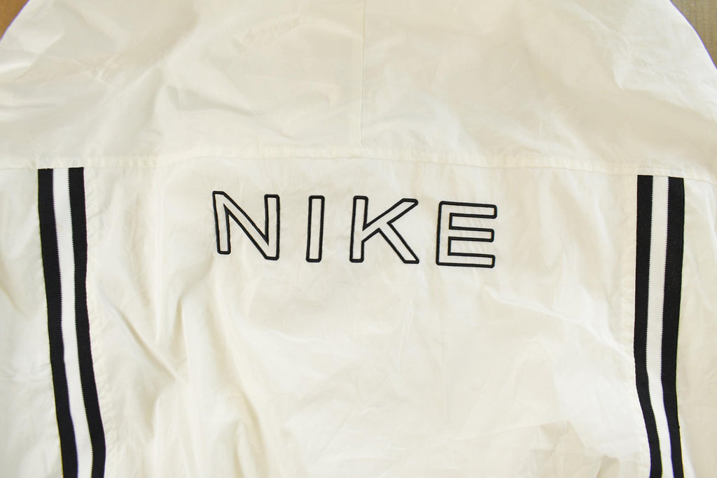 Vintage 1990s Nike Mini Swoosh Windbreaker Jacket Men's Large