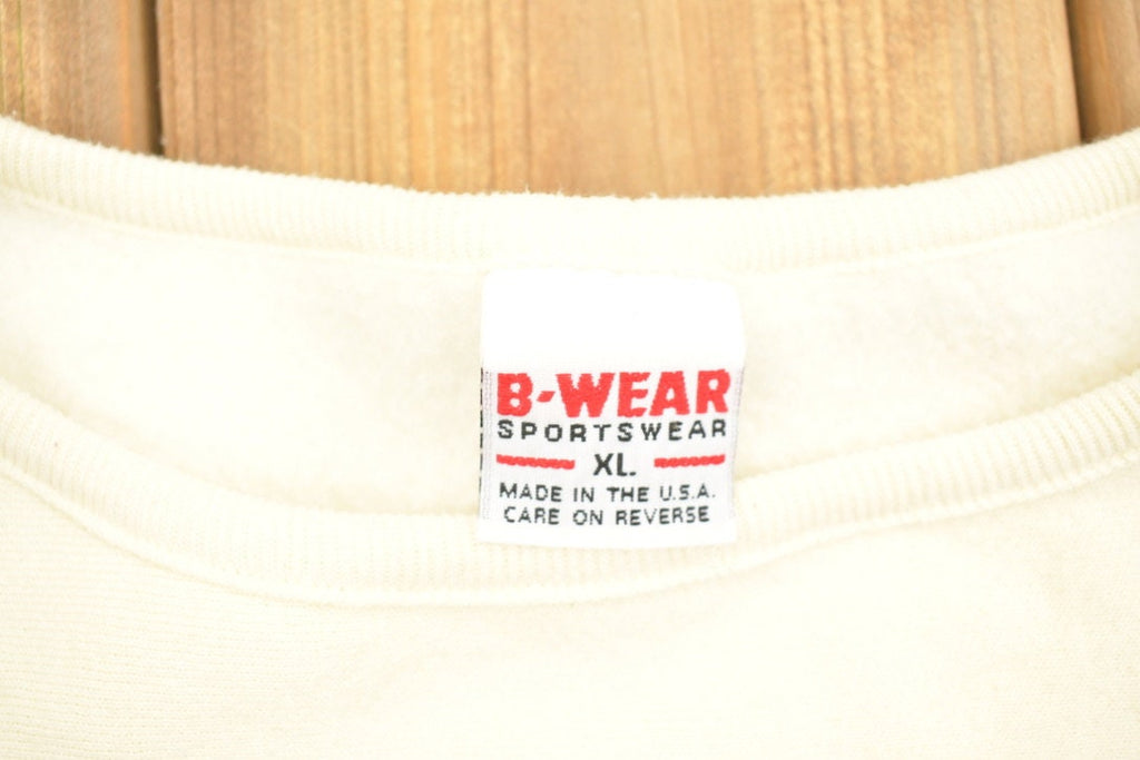 Vintage 1990s Scarecrow Embroidered Graphic Crewneck Sweatshirt