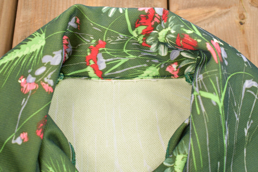 Vintage 1990s Floral All Over Print Button Up Shirt