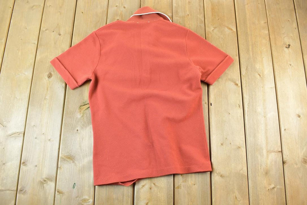 Vintage 1960s Zippered Polo Shirt