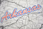 Vintage 1990s Arkansas All Over Print T-Shirt