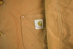 Vintage 1980s Carhartt Chore Barn Coat Jacket Men's 48 Large