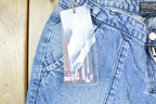 Vintage 1990s Deadstock Muryama Crazy Zipper Denim Jeans Size 30 x 29