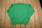 Vintage 1990s Cute Grandma Style Crewneck Sweater Made In USA