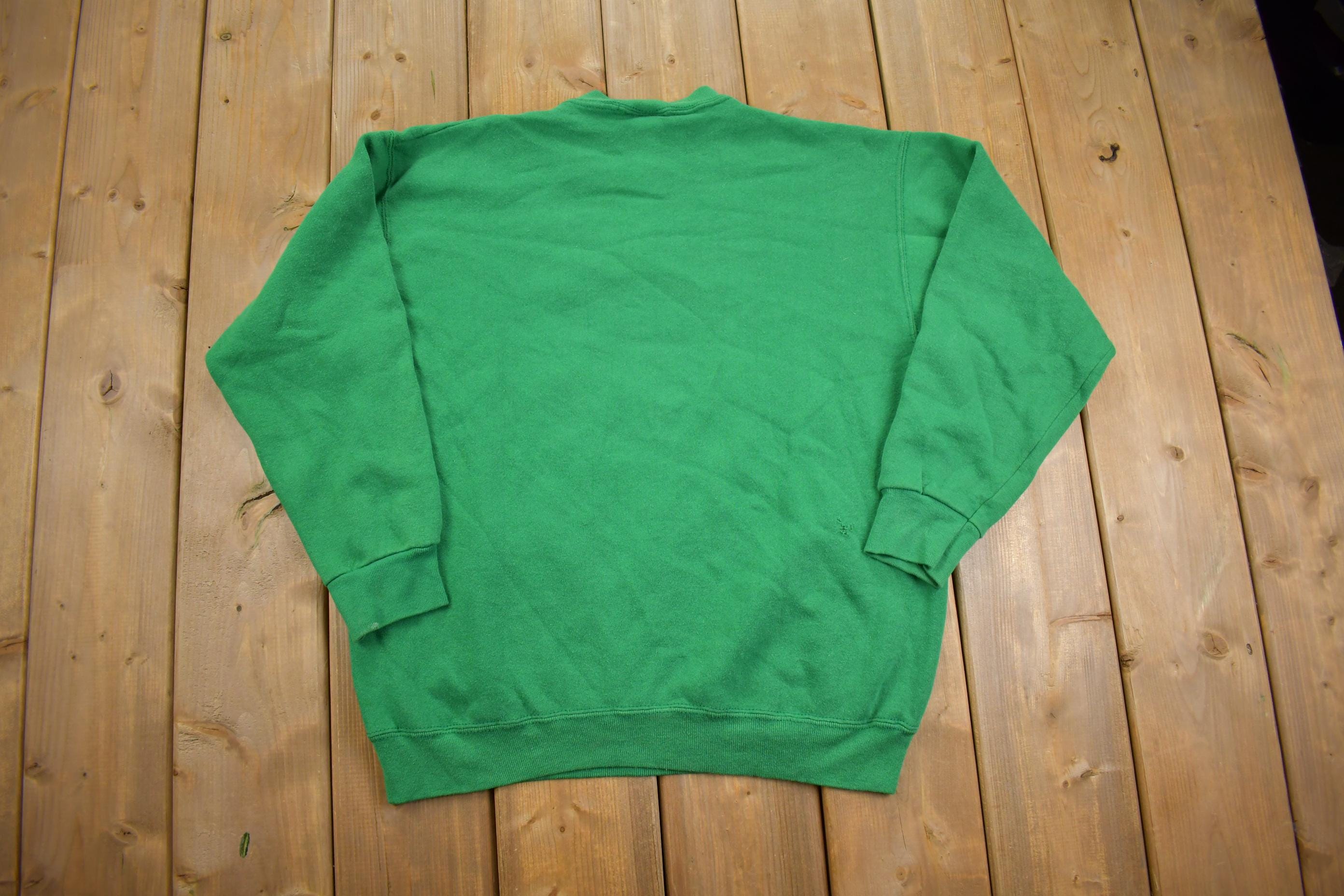 Vintage 1990s Cute Grandma Style Crewneck Sweater Made In USA