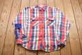 Vintage 1990s Five Brothers Distressed Button Up Shirt