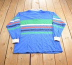 Vintage 1990s Bermuda Embroidered Rugby Blank Button Up Shirt