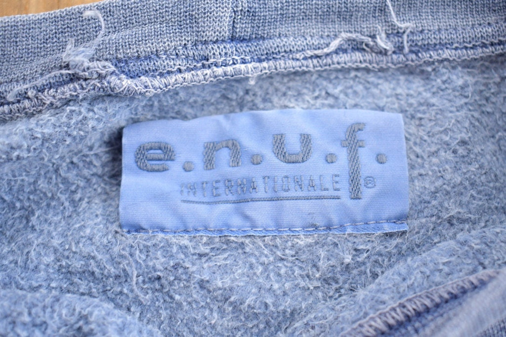 Vintage 1990s ENUF Logo Crewneck Sweatshirt