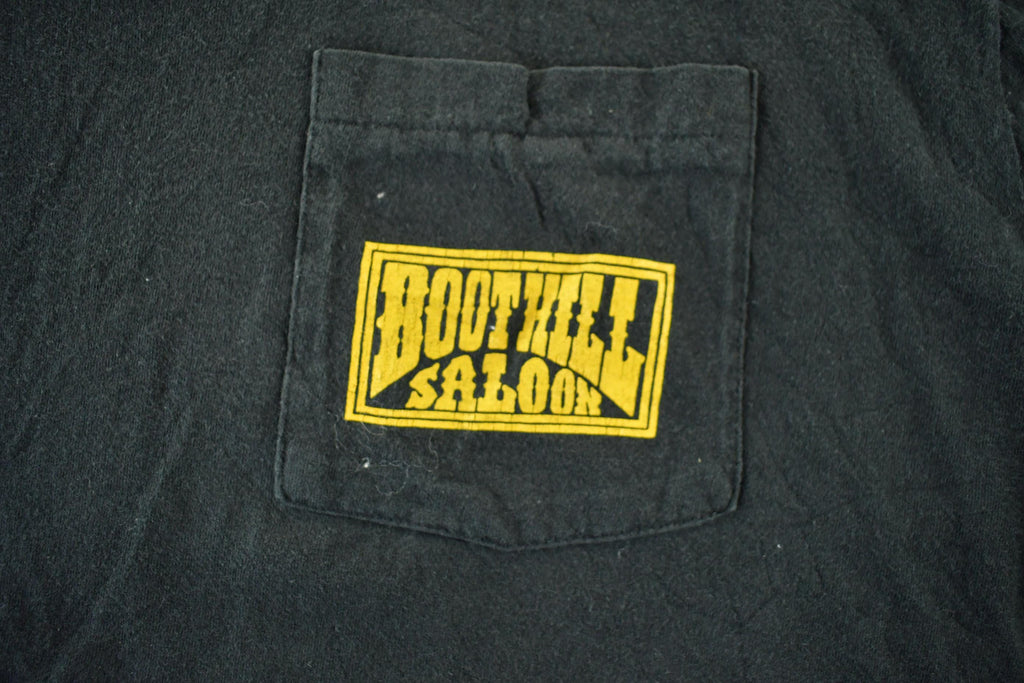 Vintage 1992 Bike Week Boot Hill Saloon T-Shirt Made In USA