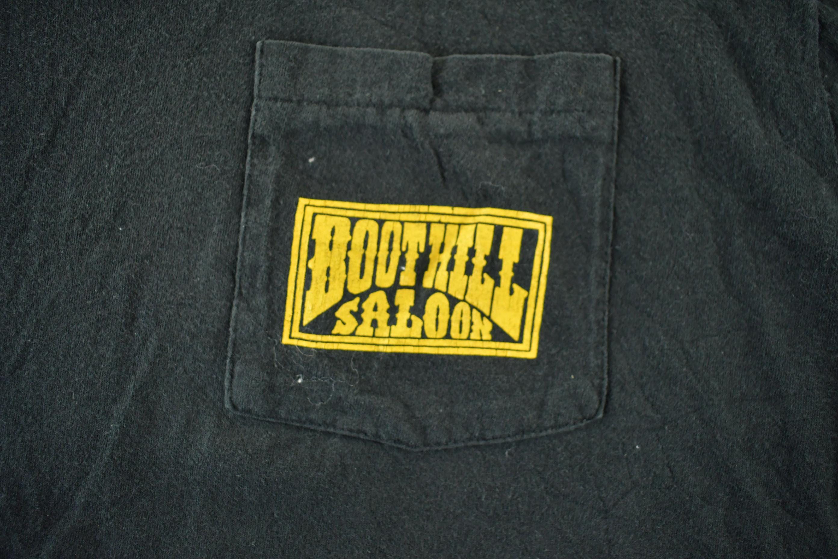 Vintage 1992 Bike Week Boot Hill Saloon T-Shirt Made In USA