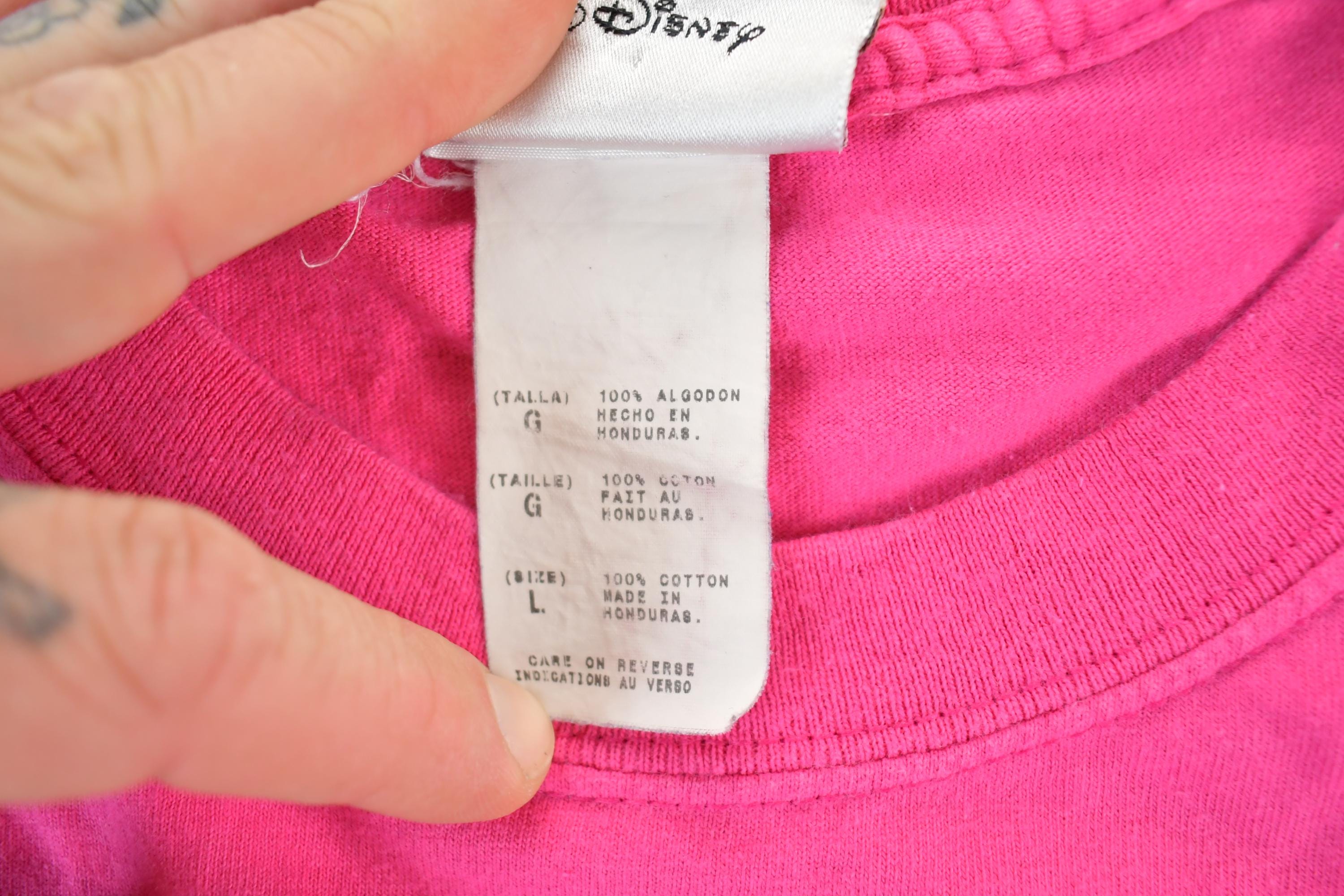 Vintage 1990s Im With Beast Belle Disney Cartoon Promo T-Shirt Mens L