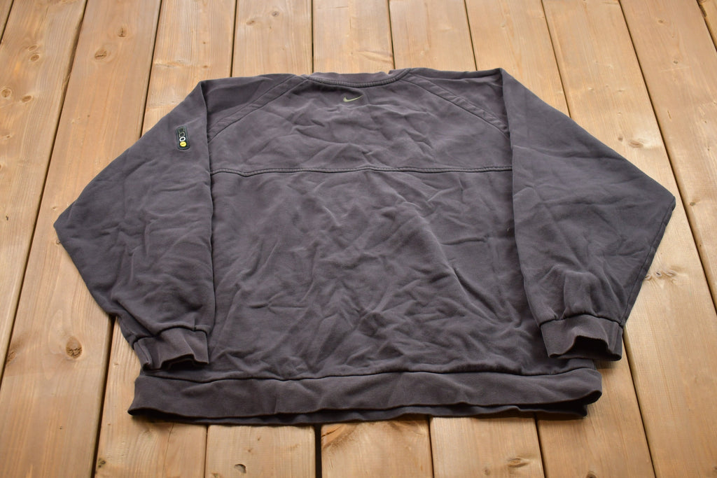 Vintage 1990s Nike Embroidered Mini Swoosh Crewneck Sweatshirt
