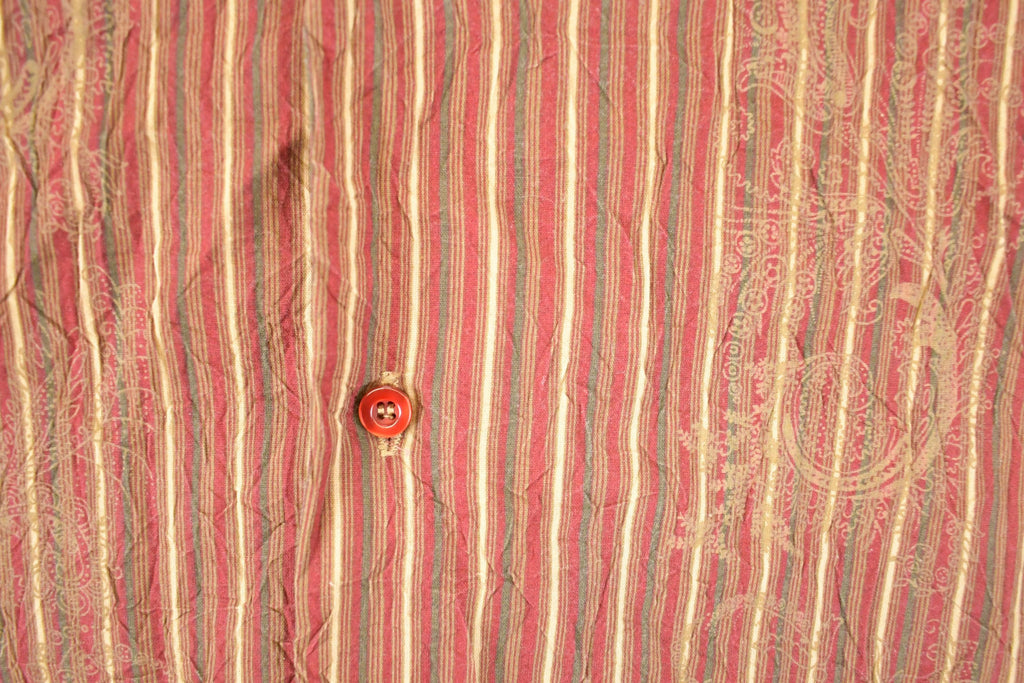 Vintage Y2K Point Zero Button Up Shirt Men's L / 2000's Preppy Style / Boxy Fit Polo