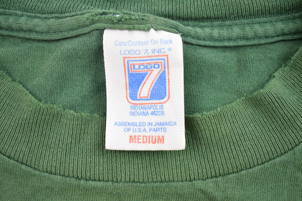 Vintage 1990s Logo 7 Green Bay Packers Graphic T Shirt / Vintage T Shirt / Rare Vintage / Streetwear / NFL Vintage Shirt