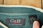 Vintage 1990s Croft And Barrow Sport Golfing Souvenir Crewneck Sweatshirt