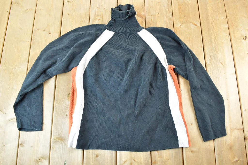 Vintage 1990s Harley Davidson Knit Crewneck Sweater Womens M