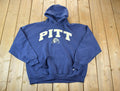 Vintage Y2K University Of Pittsburgh Panthers Collegiate Crew Neck / Embroidered Russell Athletics / NCAA Sweatshirt / Sportswear