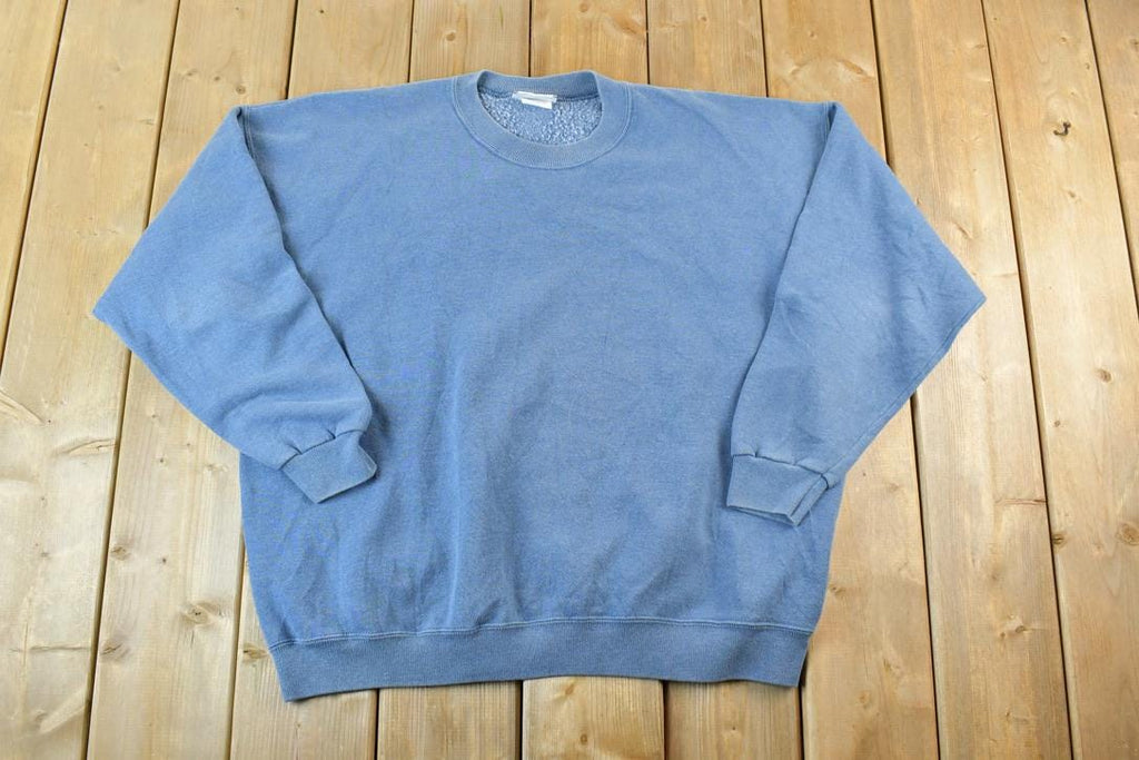 Vintage 1990s Lee Heavyweight Blank Crewneck Sweatshirt