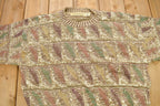 Vintage 1990s Crossings 3D Cable Knit Sweater