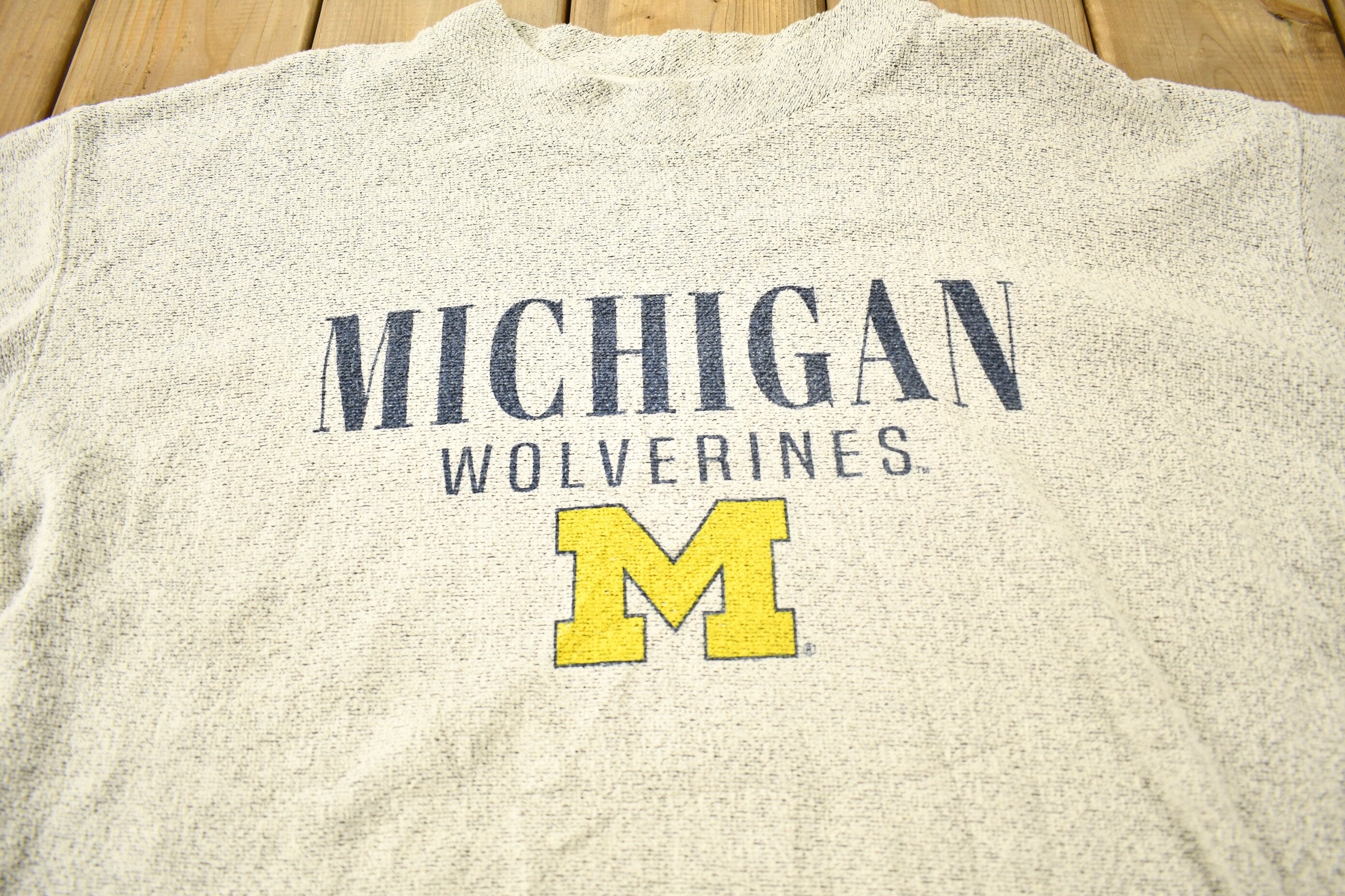 Vintage 1990s University of Michigan Wolverines Collegiate Ladies Crewneck
