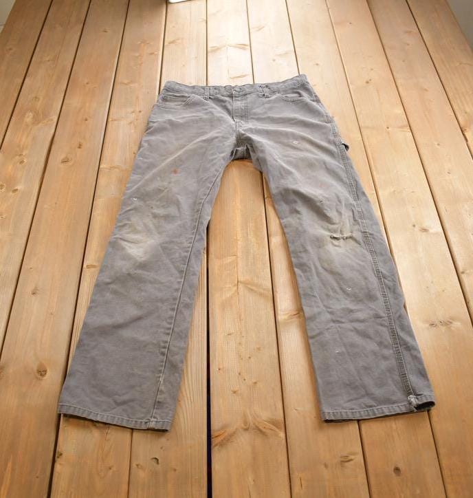Vintage 1990's Dickies Distressed Work Pants Size 32x32